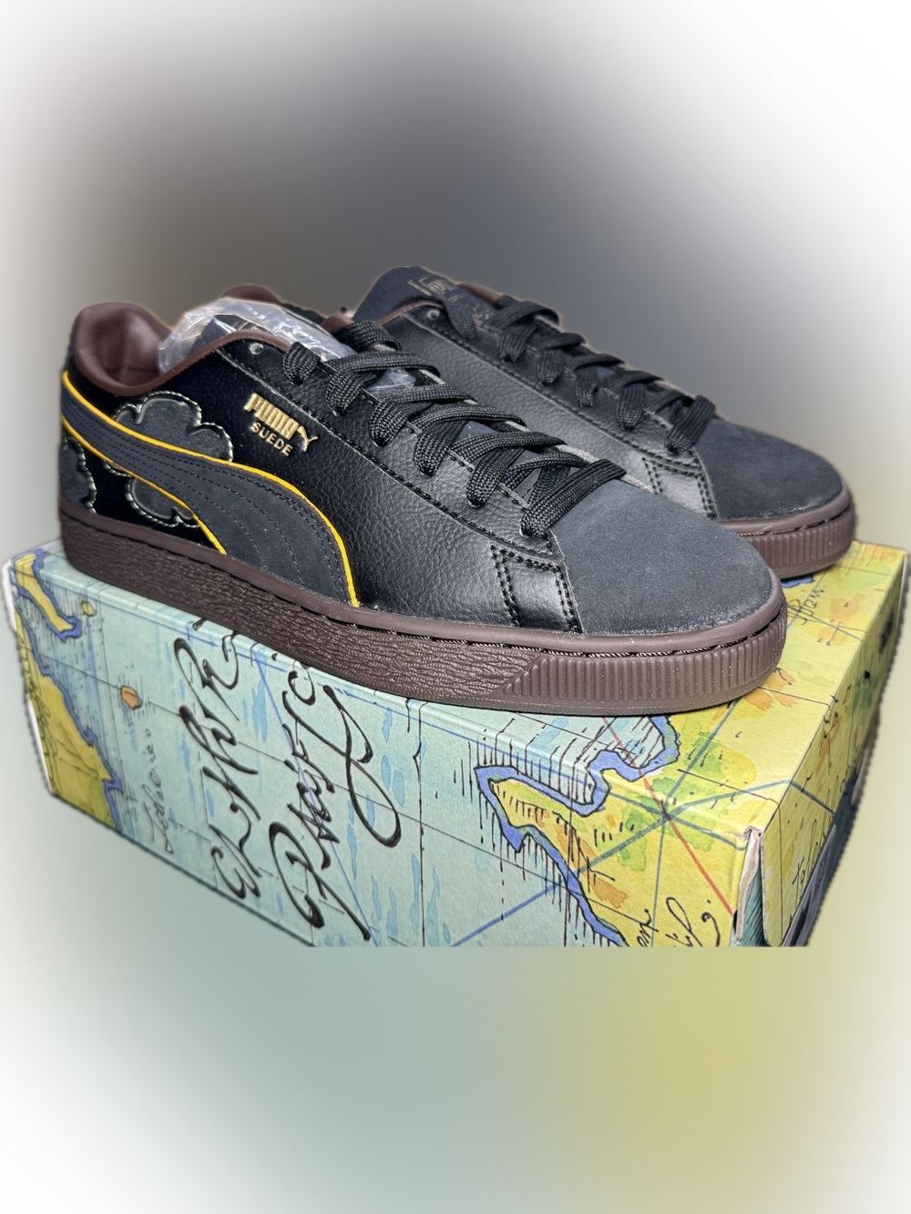 Puma Suede 4 One Piece Sneakers Size 8 Men’s